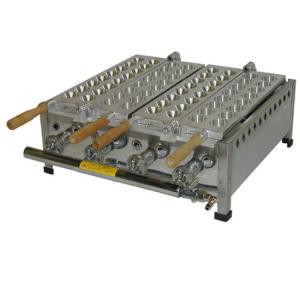 要 納期確認） 天然ガス用 ガス式48mm（自動たこ焼き機） （送料無料