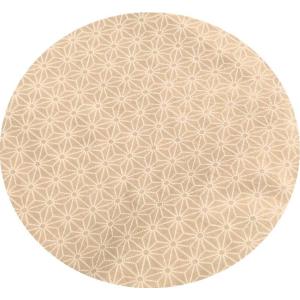 2枚セット 長座布団カバー 麻の葉 ベージュ ...の詳細画像4