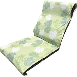 数量限定  座椅子カバー モンステラ 約４８×１２５ｃｍ