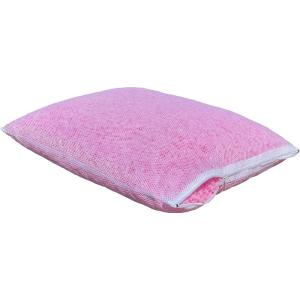 中材のパイプ原料は別売りです。 パイプ枕を作る為のメッシュ ファスナー付 約３５×５０ｃｍ 送料無料｜joydreamdesign