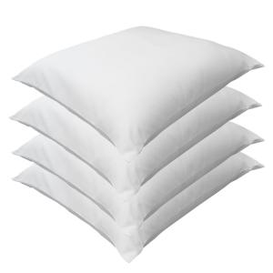 座布団カバー 55 59 ４枚組 白無地 ホワイト 約 ５５×５９ ｃｍ 日本製 ネコポス便限定 和風 クッションカバー 4枚セット 4枚 55x59