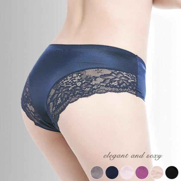 ショーツ レディース 単品 インナー 下着 パンツ レース サテン ひびきにくい 大きいサイズ セク...