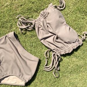 水着 レディース ビキニ キャミソール 長め ...の詳細画像5