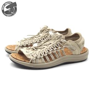 キーン ロフトマン コラボモデル ユニーク ツー オーティー プラザ トープ/プラザ トープ サンダル KEEN X LOFTMAN UNEEK 2 OT Plaza Taupe/Plaza Taupe 1028573｜joyfoot