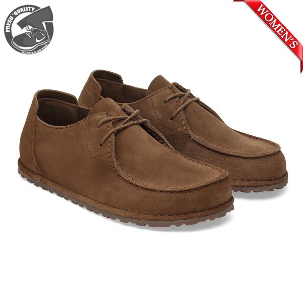 ビルケンシュトック ウッティ レース スエードレザー ダーク ティー スリム幅 BIRKENSTOC...