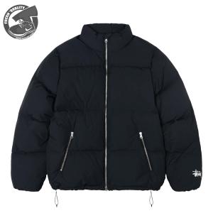 ステューシー ダウン パファー ナイロン ブラック 2023HO STUSSY DOWN PUFFER NYLON BLACK 115711｜joyfoot