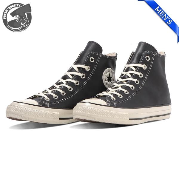 コンバース オールスター エイジド ワックスドレザー HI ミッドナイトブルー CONVERSE A...