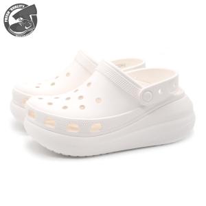 クロックス クラッシュ クロッグ ホワイト レディース メンズ 厚底サンダル CROCS CRUSH CLOG WHITE 207521-100