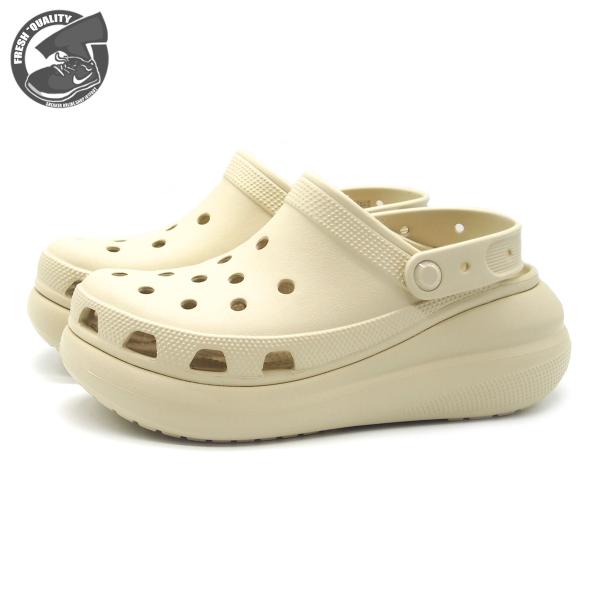 クロックス クラッシュ ボーン レディース メンズ 厚底サンダル CROCS CRUSH CLOG ...