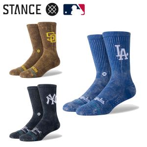 スタンス フェード ソックス ブルー ブラウン ネイビー メンズ 靴下 MLB STANCE FADE SOCKS A556A24｜joyfoot