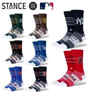 スタンス クローザー ソックス ブルー ブラウン ネイビー レッド グリーン メンズ 靴下 MLB STANCE CLOSER SOCKS A556A24｜joyfoot