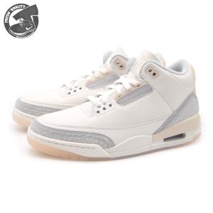 ナイキ エアジョーダン 3 レトロ クラフト NIKE AIR JORDAN 3 RETRO CRAFT IVORY/GREY MIST/CREAM fj9479-100｜joyfoot