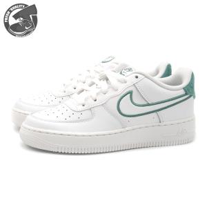 ナイキ エアフォース1 LV8 3 (GS) ホワイト/バイコウスタル/サミット ホワイト NIKE AIR FORCE 1 LV8 3 (GS) Summit White/Summit White fz2008-100｜joyfoot