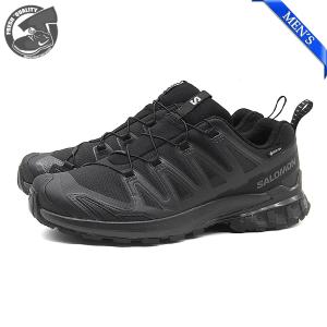 サロモン防水スニーカー（黒） SALOMON（サロモン） スニーカー メンズ ゴアテックス エックスエー