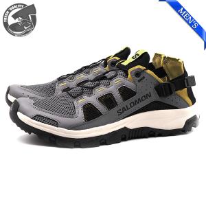 サロモン テックアンフィビアン 5 キャッスルロック/ウィロウ/ブラック メンズ ウォーター シューズ SALOMON TECHAMPHIBIAN 5 L49227700