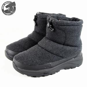 ノースフェイス ヌプシ ブーティ ウォータープルーフ VI ショート THE NORTH FACE NUPTSE BOOTIE WP VI SHORT WG(ウールグレー×TNFブラック)【国内正規品】