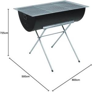 ドラム型バーベキューコンロ 大人数対応 BBQ...の詳細画像2