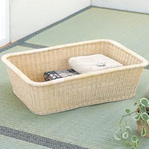 今枝商店 Romantic Rattan 籐脱衣かご C20 : なないろモール - 通販