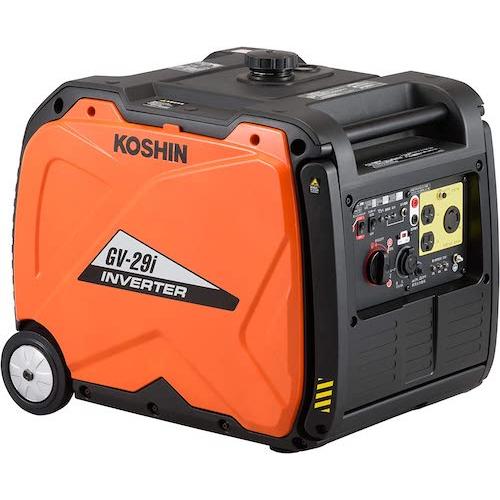 インバーター発電機 GV-29i ガソリンエンジン 家庭用発電機 災害 防災 停電 アウトドア 工進...