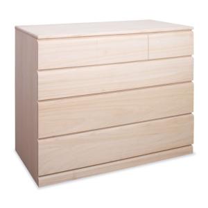 桐クローゼット用4段チェスト隠しキャスター付き 桐箪笥 幅100.5cm