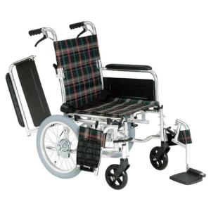 カルティマ 車椅子 介助式 スイングアウト 紺 42cm幅 CRT-8 ミキ