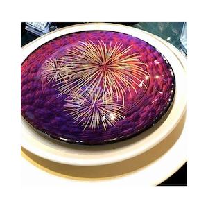 ロイヤルプレート 約直径29センチ 漆塗りの洋食器 漆ガラス食器　お皿 食洗機対応 ロイヤルプレート...