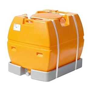 法人様限定 スイコー ローリータンク 500L スカット型 オレンジ/黒