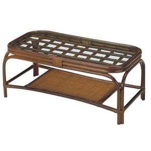 今枝商店/籐 ラタン家具/ガラステーブル センターテーブル/テーブル 単品/T705B T-705B