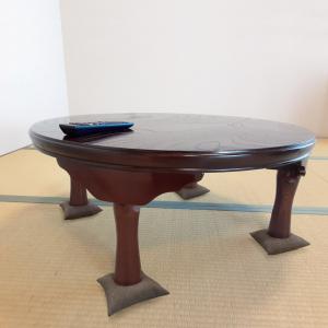 座卓用小座布団 シャンブレークロス 4枚組 ミ...の詳細画像3