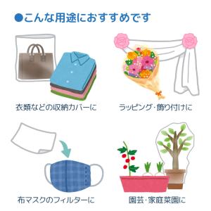 日本製 ポリエステル 不織布 巾160cm 切...の詳細画像5