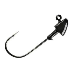 (3/16 -Ounce, Black) - Yum Lures Money Head Jig with 3/0 Hook , Black, 3/16｜joyfullab