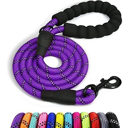 Taglory Rope Dog Leash 6 FT with Comfortable Padde...