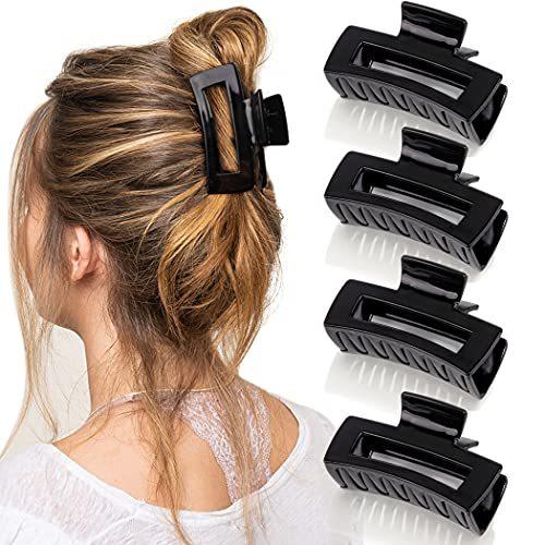 Canitor 4 PCS Hair Claw Clips 3.1 Hair Clips for T...