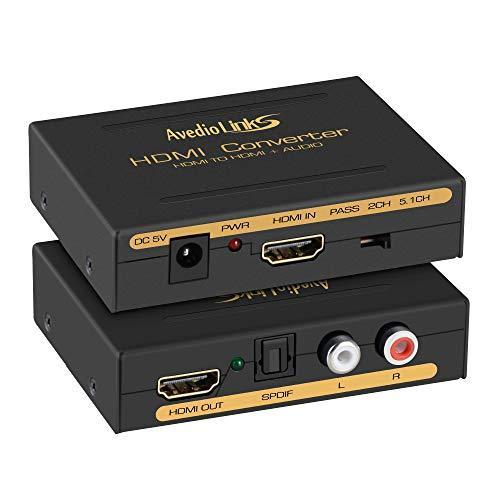 avedio links HDMI 音声分離器 HDMIデジタルオーディオ分離器 SPDIF光デジタ...