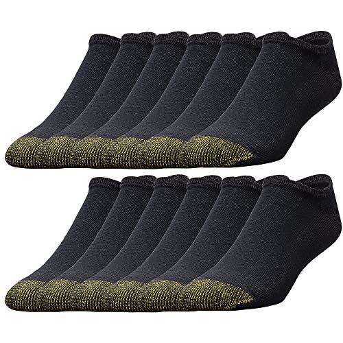 Gold Toe Mens 656f Cotton No Show Athletic Socks, ...