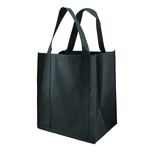 MCB ~再利用可能な~補強ハンドルGrocery Toteバッグ~ Large ~ 10パック ブ...