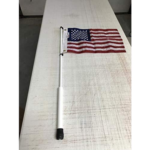 South Wind Designs Boat Flagpole for Rod Holders a...