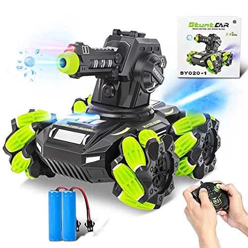 RC Tank Shooting Water Bullets 2.4Ghz Remote Contr...