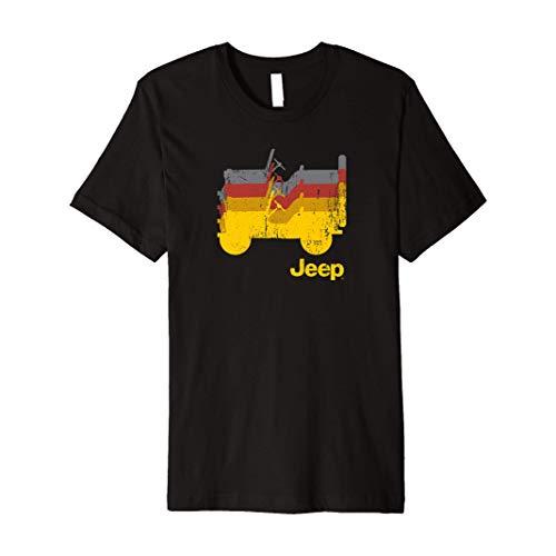 Jeep Willys Repeating Profile Premium T-Shirt