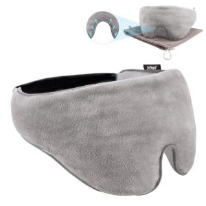 Weighted Sleep Eye Mask (0.7lb/11oz),Heatable and Freezable Eye Pillow