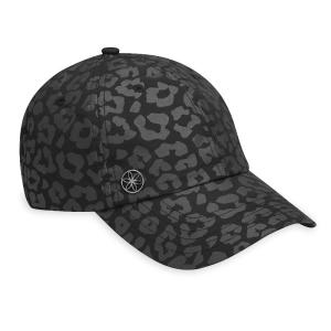 Gaiam womens Gaiam Classic Fitness Hat Baseball Cap, Leopard Print Black, O