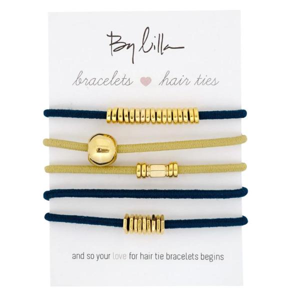 By Lilla Uptown Mini Stack Ponytails Hair Ties and...