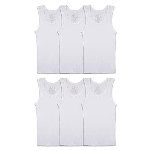 Fruit of the Loom boys Cotton Tank Top Undershirt ...