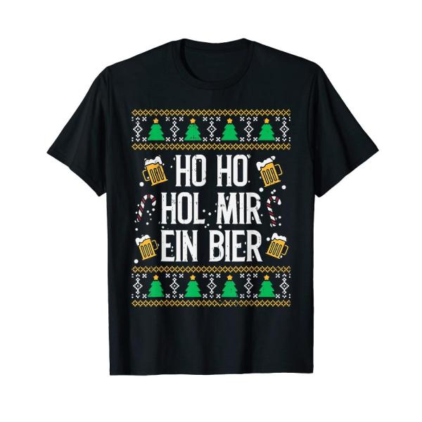 Ho Ho Hol Mir Ein Bier Ugly Christmas German Beer ...