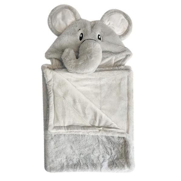 HappyCare Tex SNOOGIE Boo Ultra-Soft Baby Faux Fur...