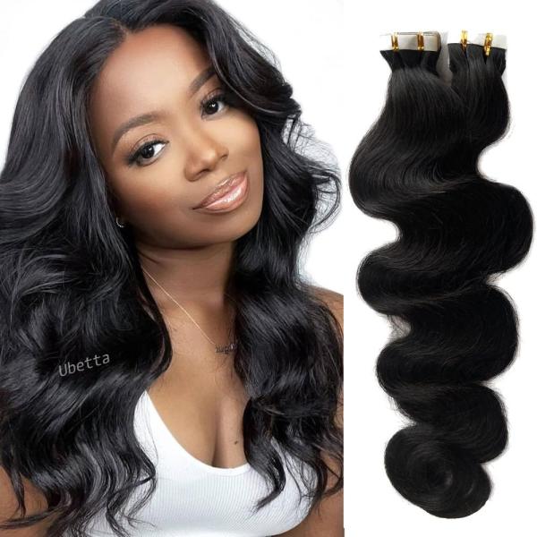 Tape in Hair Extensions Human Hair,Body Wave Tape ...