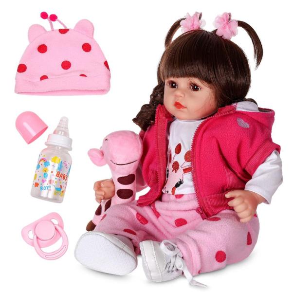 Reborn Baby Dolls - 18-Inch Realistic Baby Doll wi...