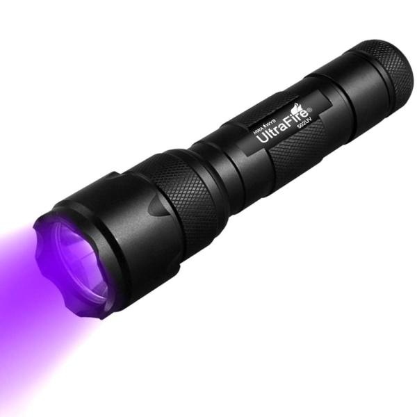 UltraFire Black Light UV Flashlight, Super Power U...