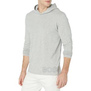 BOSS Mens Identity Long Sleeve Lounge T-Shirt Grey XXLの商品画像