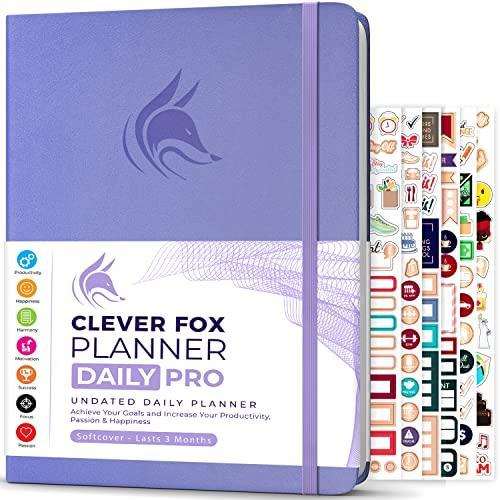 Clever Fox Planner Daily PRO - 8.5 x 11インチ A4サイズ デ...